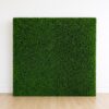 Rendered image of a green boxwood arch wall.