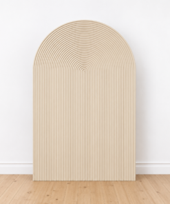 Render of the ripple wall available to rent.