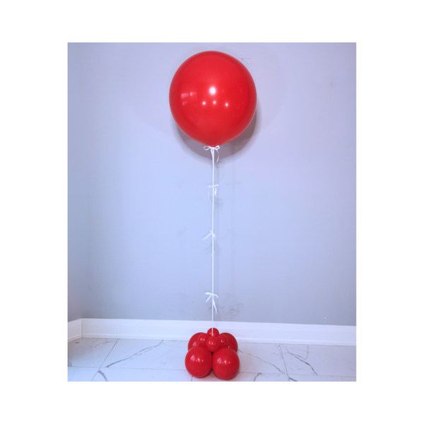 Red Valentine's Helium balloon.