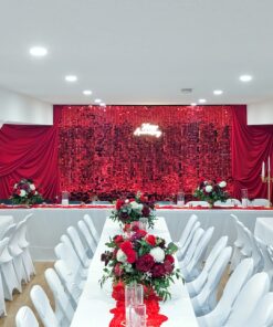 Red Shimmer Wall - Image 5
