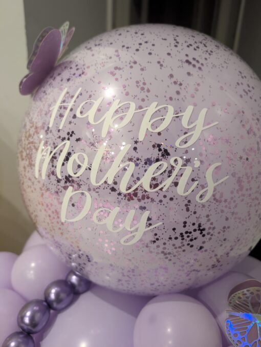 Lilac Bloom Balloon Display - Image 2