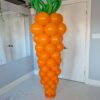 Carrot Pop Balloon Column