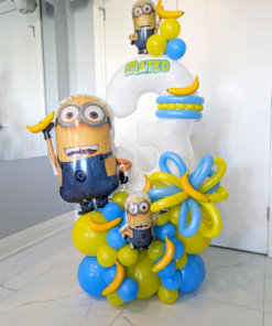 Banana Pop Minions Party Number Stack