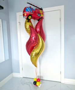 Firehouse Flair Helium Bouquet