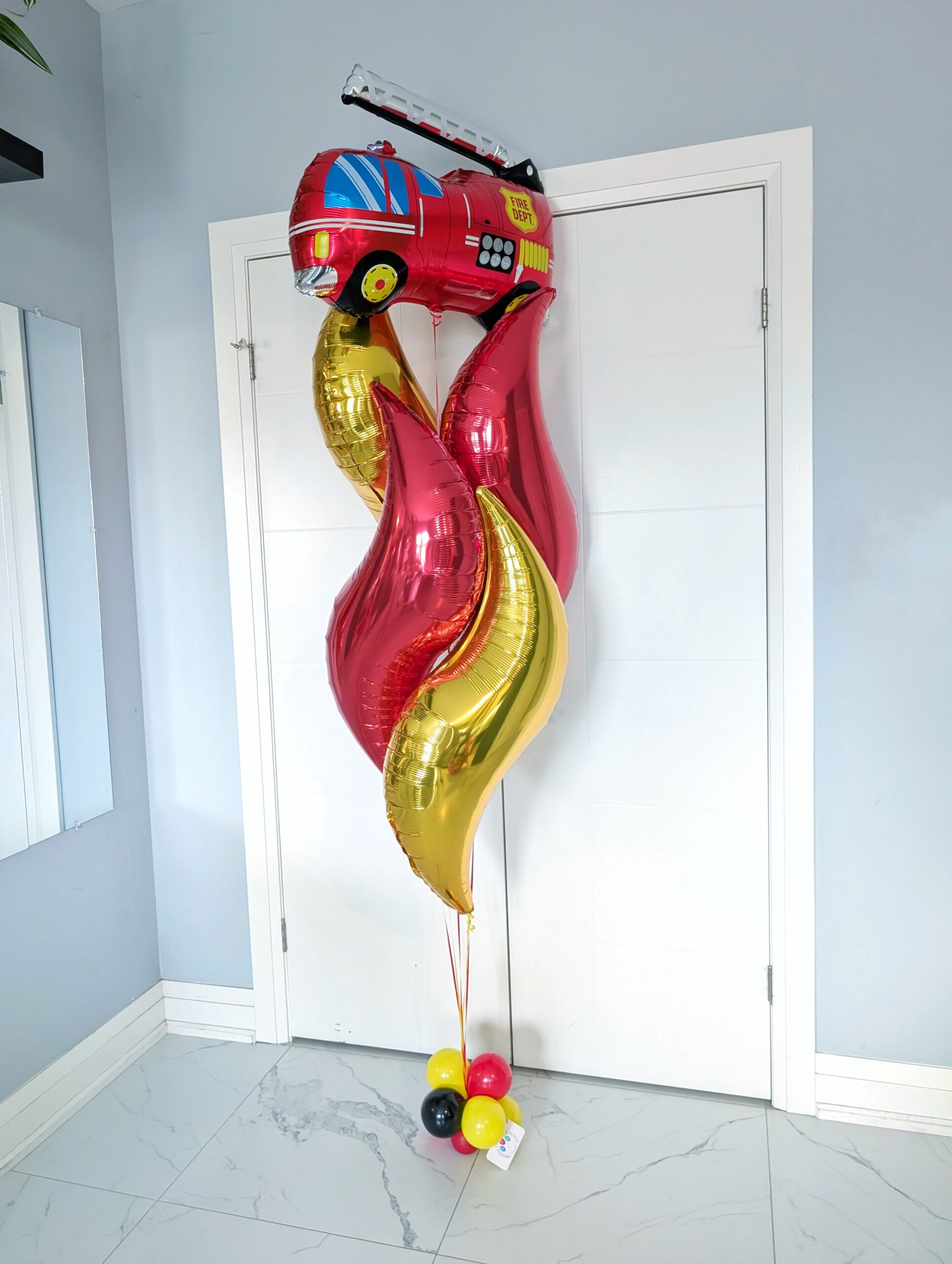 Firehouse Flair Helium Bouquet