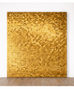 Bold Gold Shimmer Wall