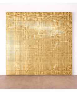 Champagne Gold Shimmer Wall