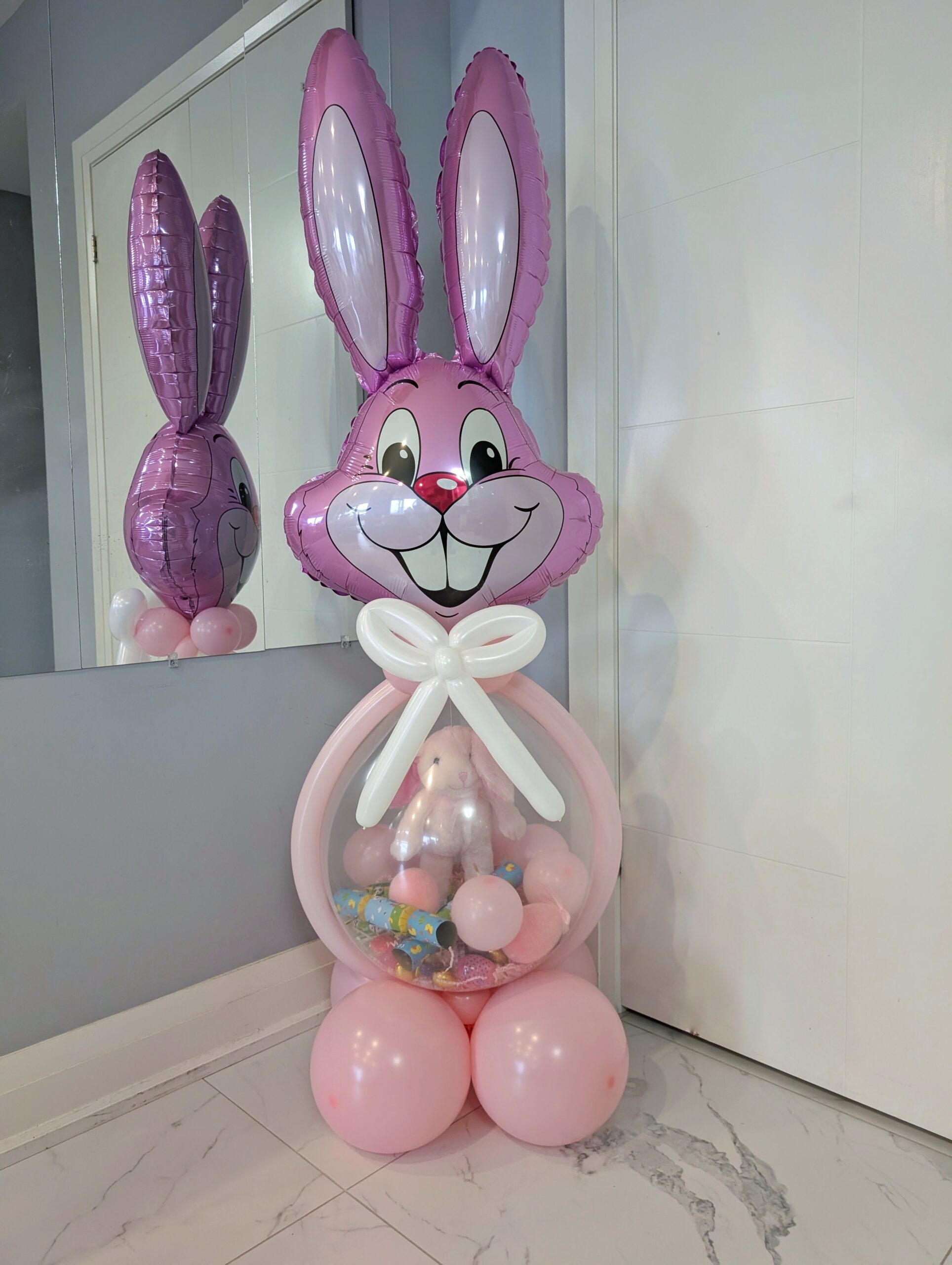Bunny Pop Surprise Stuffed Balloon - Image 3
