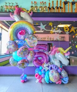 Unicorn Dreams Birthday Balloon Combo - Image 2
